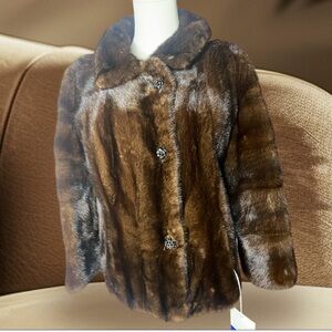 Gerhardt Furs Kansas City Dark Ranch Mink Fur Coat Stroller
Monogram RKR M/L VTG